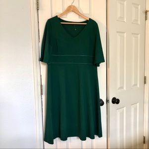 Lands End Ponte knit dress